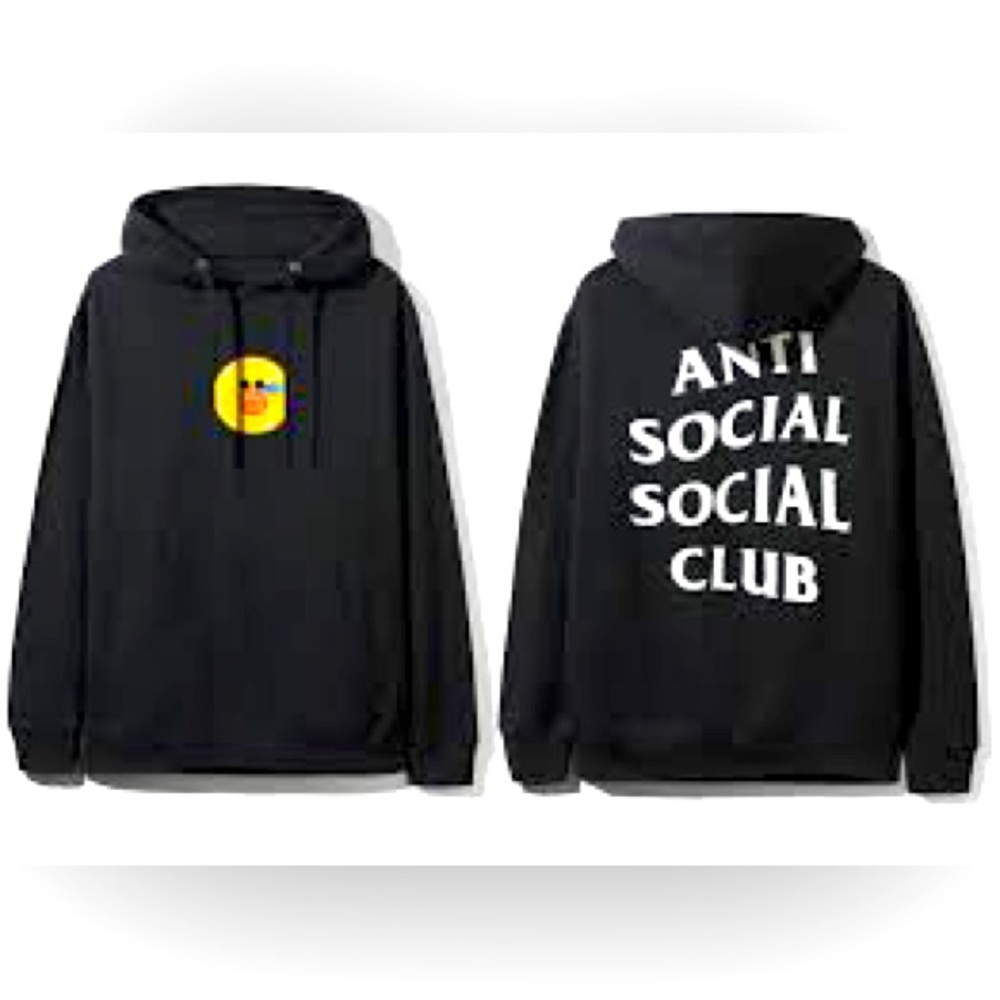 Anti social-social club Sally the duck hoody size large